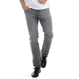 Mott & Bow Jeans Mens 33x30 Gray Slim Fit Stretch Denim Pants Casual #A8-8